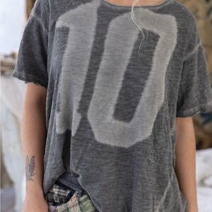 Magnolia Pearl Charcoal Number Tee